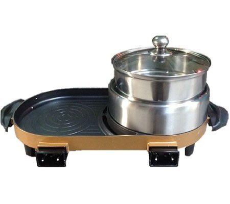 Vỉ nướng và bếp lẩu nướng đa năng Happy SJL 22
